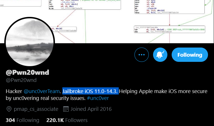 unc0ver jailbreak for iOS 14 to iOS 14.3 compitible.